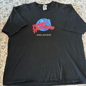 Planet Hollywood Black T-Shirt